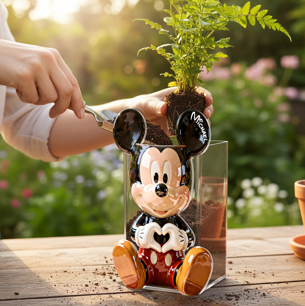 Magical Garden - Personalized Mouse Acrylic Pot