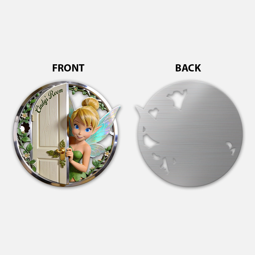 Magic Fairy - Personalized Flying Fairy 3D Printed Cut Metal Sign
