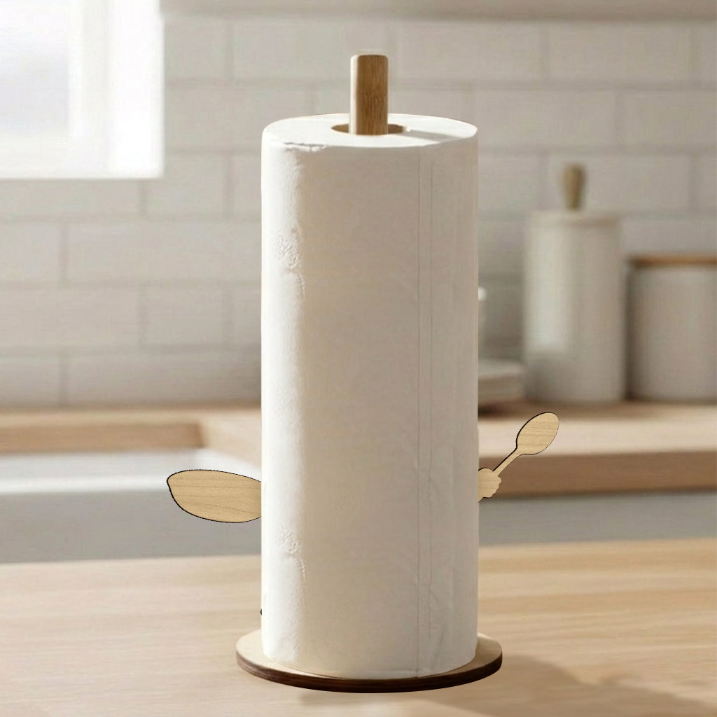 Won't Make Itself - Personalized Beauty And The Beast Paper Towel Stand