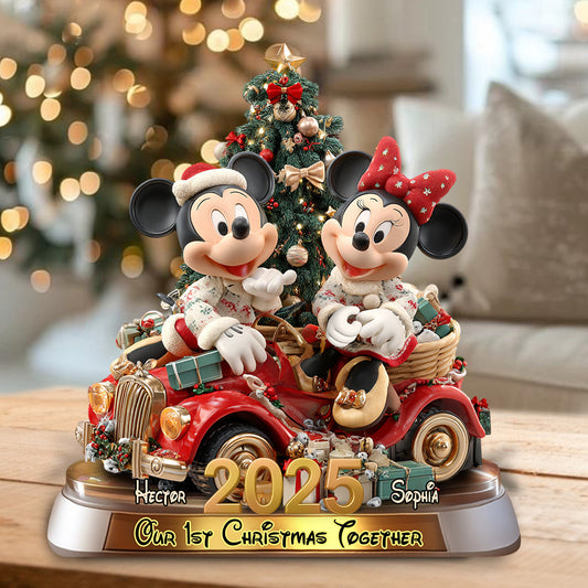 You And Me We Got This - Personalized Mouse Custom Shaped Acrylic Plaque