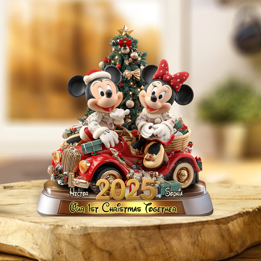 You And Me We Got This - Personalized Mouse Custom Shaped Acrylic Plaque