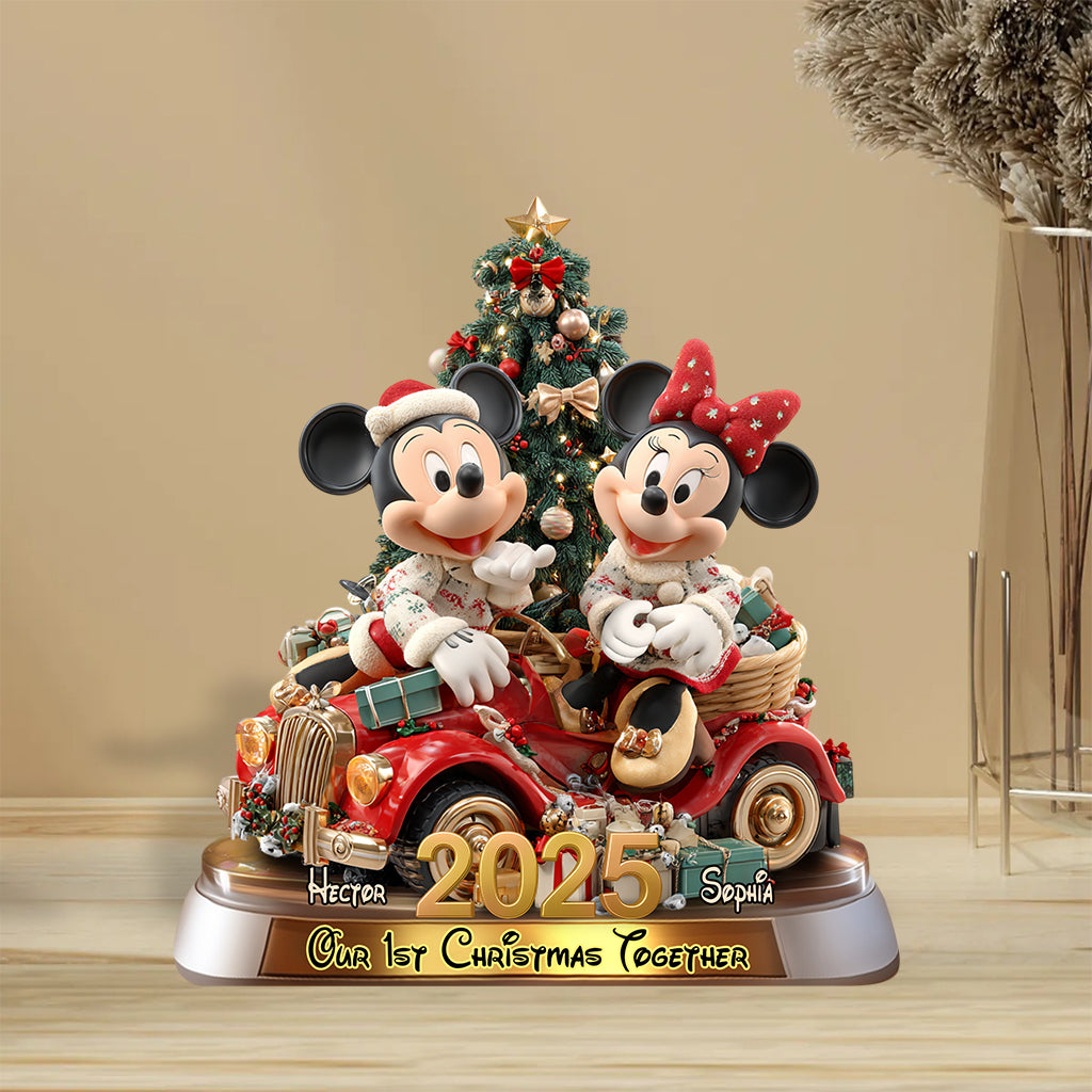 You And Me We Got This - Personalized Mouse Custom Shaped Acrylic Plaque