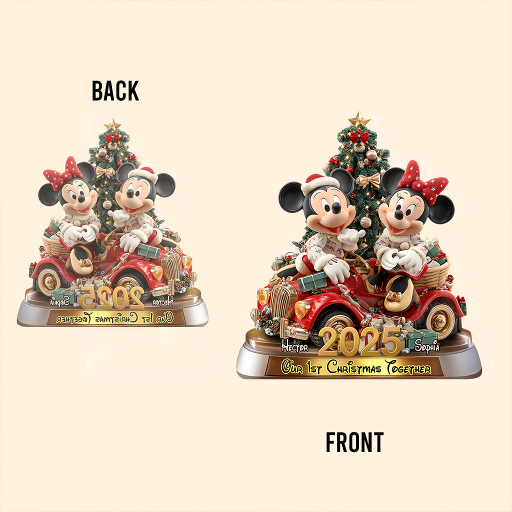 You And Me We Got This - Personalized Mouse Custom Shaped Acrylic Plaque