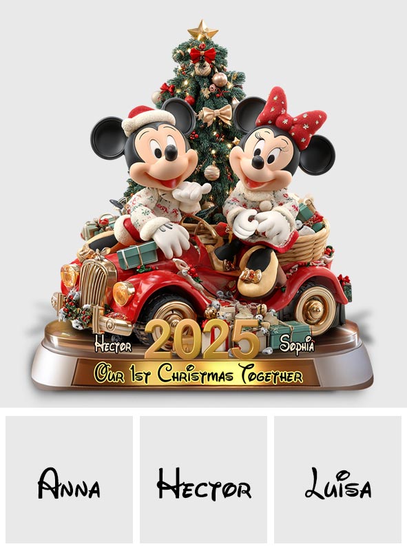 You And Me We Got This - Personalized Mouse Custom Shaped Acrylic Plaque