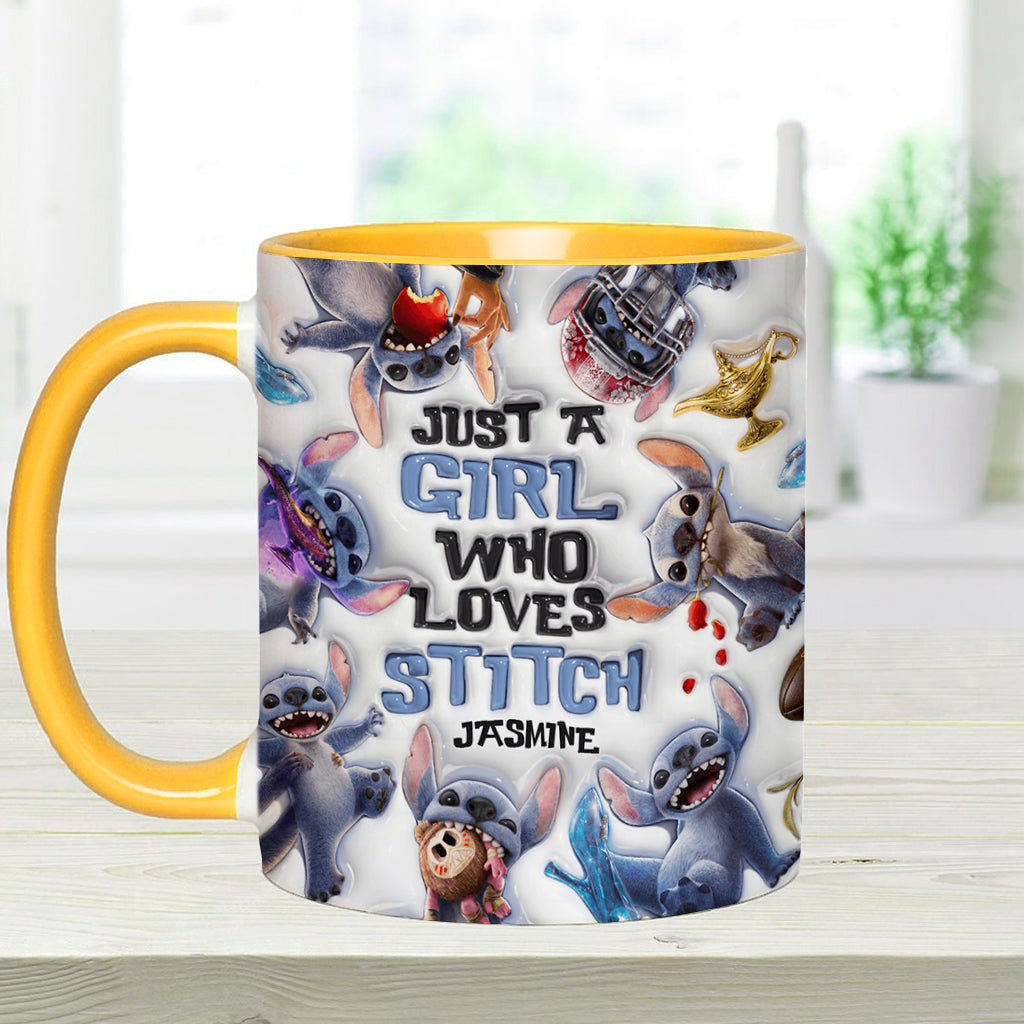 Blue Ohana - Personalized Ohana Accent Mug