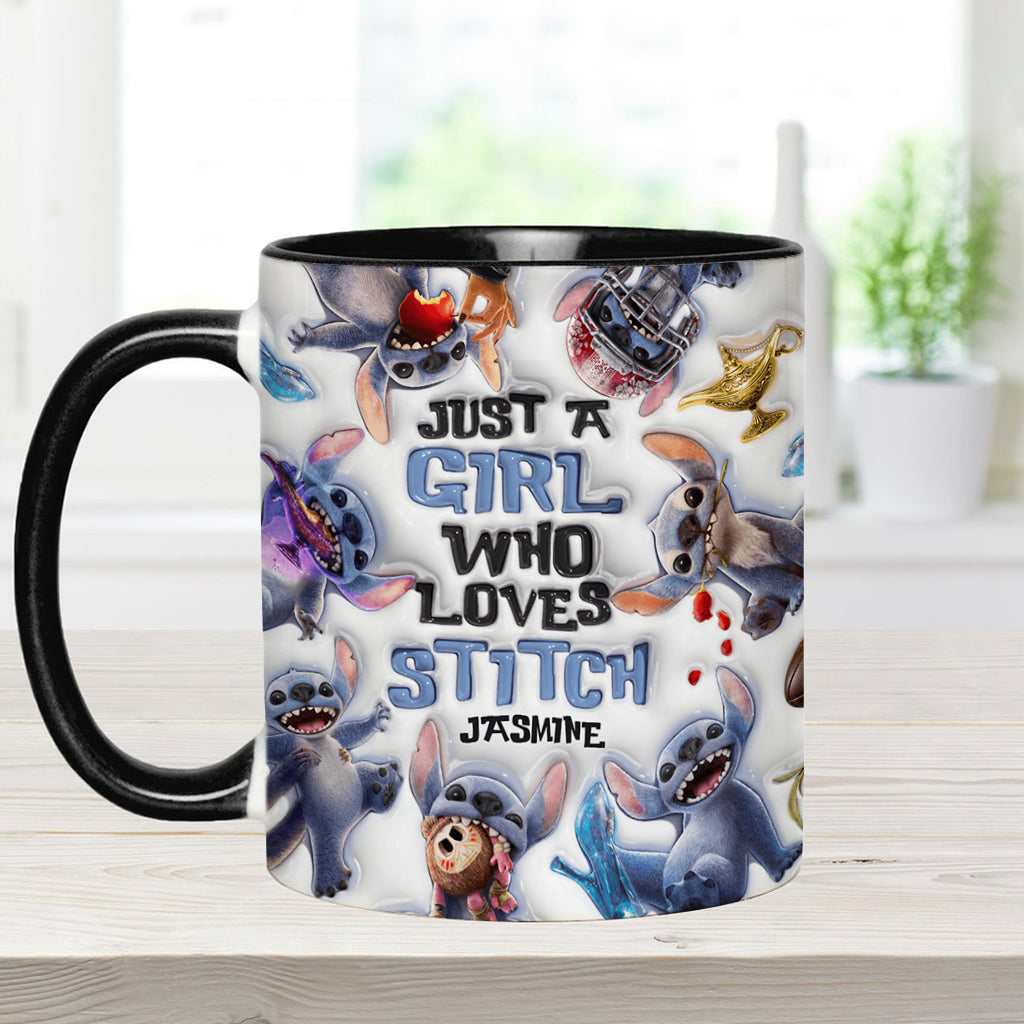 Blue Ohana - Personalized Ohana Accent Mug