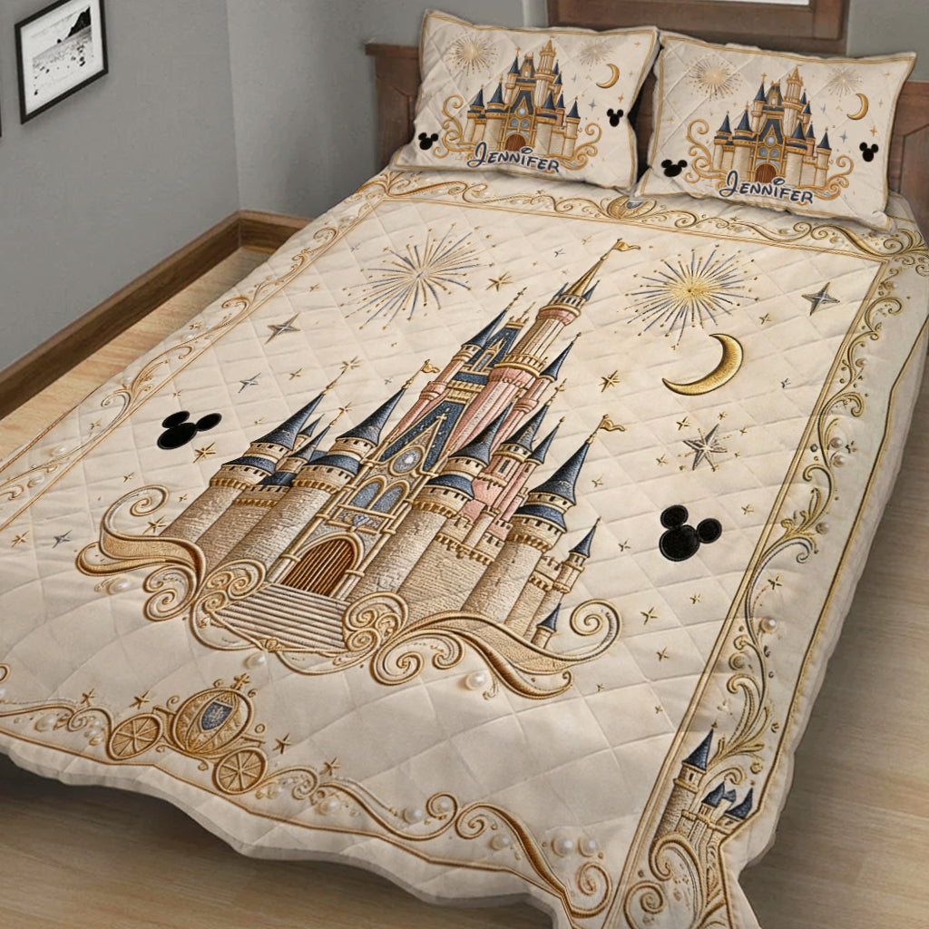 Believe In Magic - Personalized Dream Trip Quilt Set