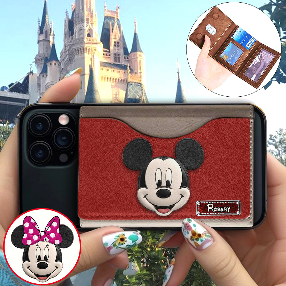 Dream Magic Custom Name - Personalized Mouse Magsafe Wallet