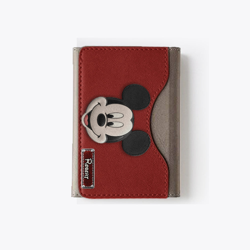 Dream Magic Custom Name - Personalized Mouse Magsafe Wallet