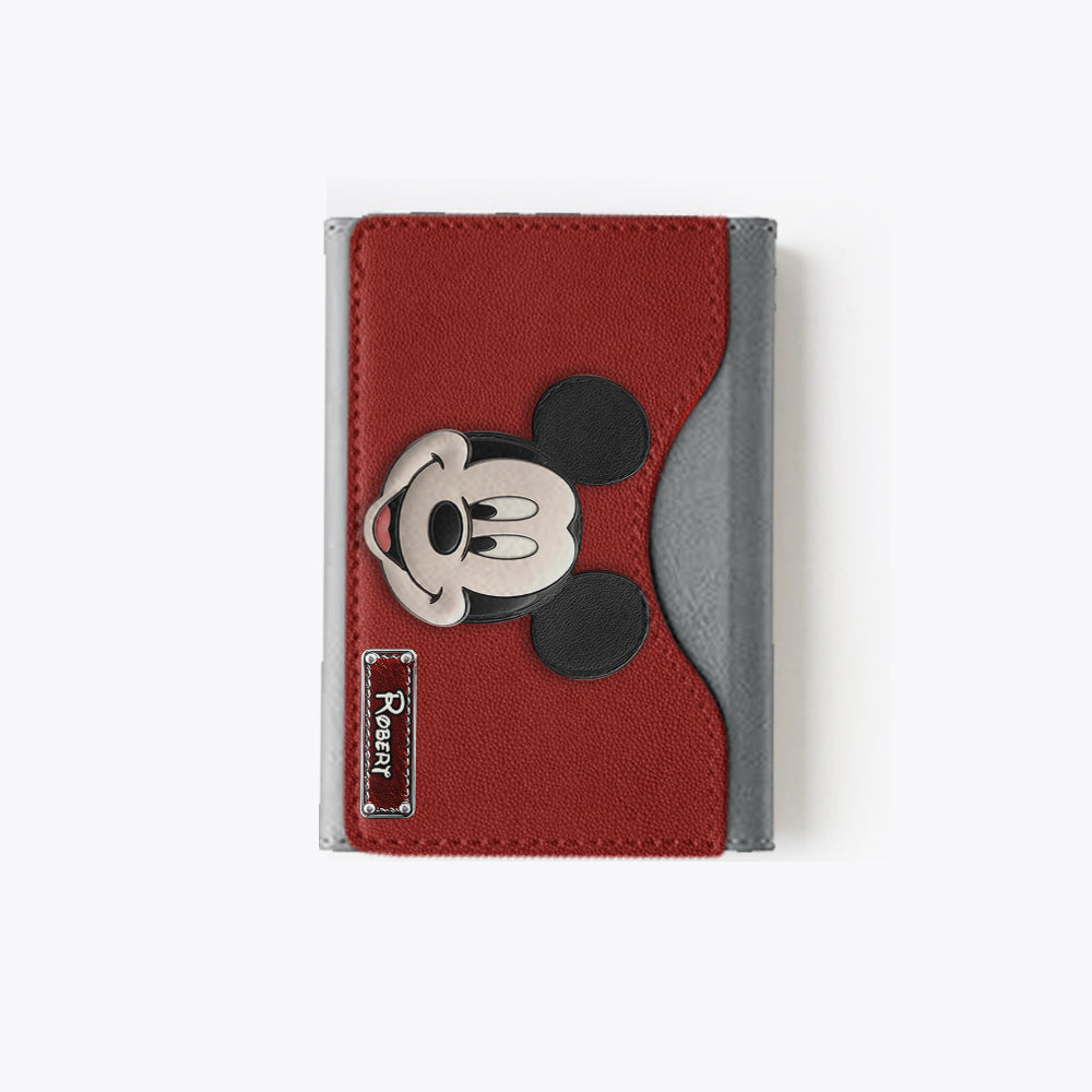 Dream Magic Custom Name - Personalized Mouse Magsafe Wallet