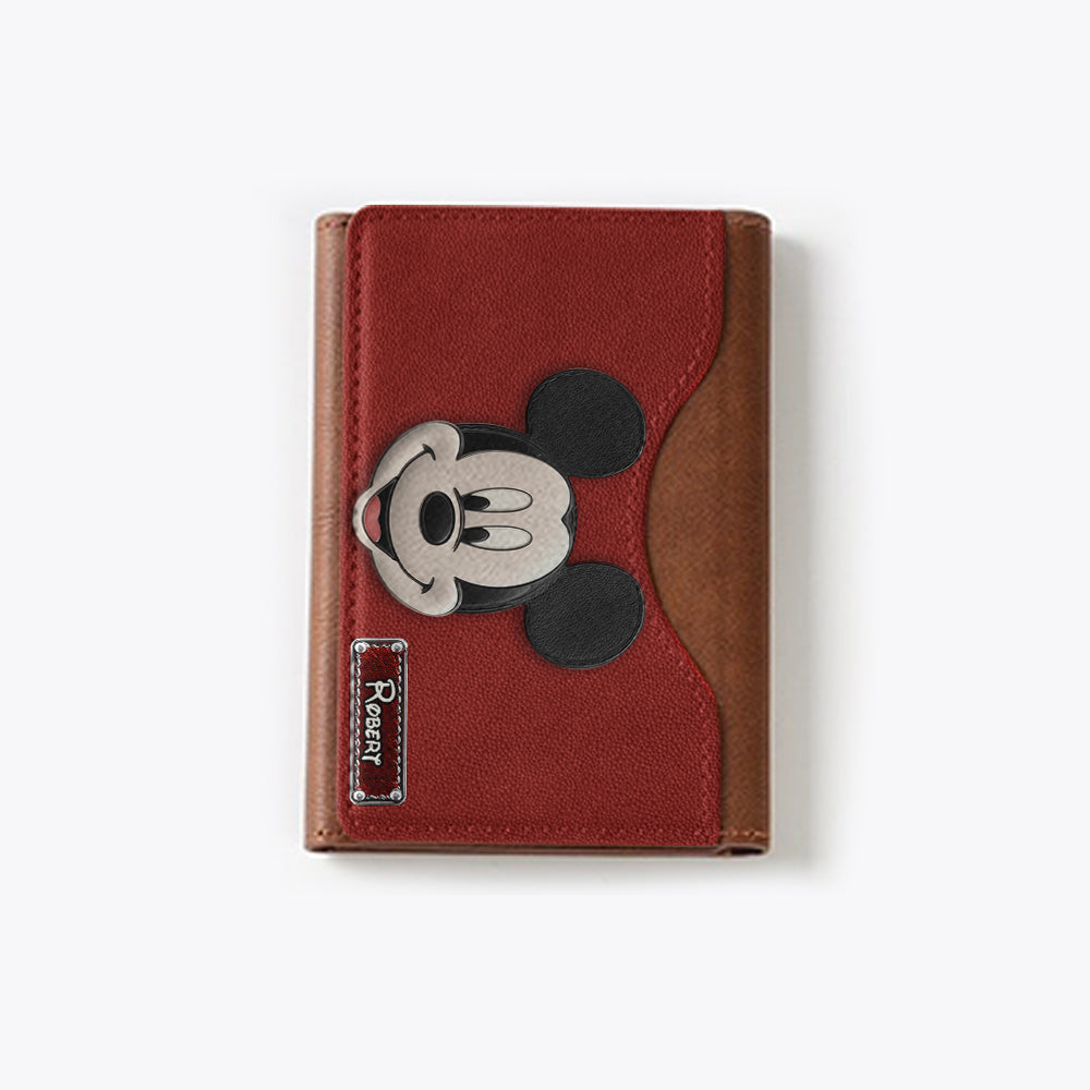 Dream Magic Custom Name - Personalized Mouse Magsafe Wallet