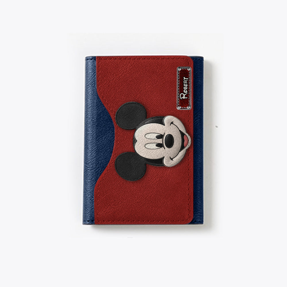 Dream Magic Custom Name - Personalized Mouse Magsafe Wallet