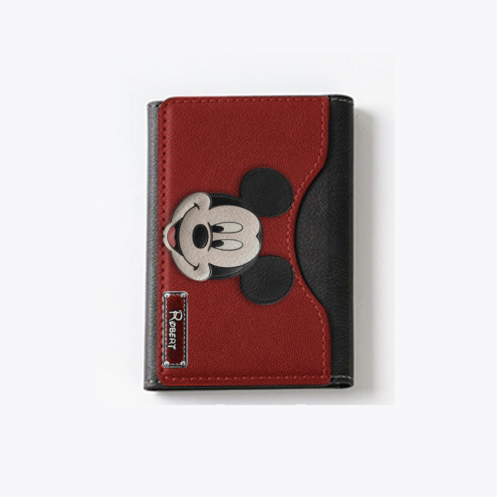 Dream Magic Custom Name - Personalized Mouse Magsafe Wallet