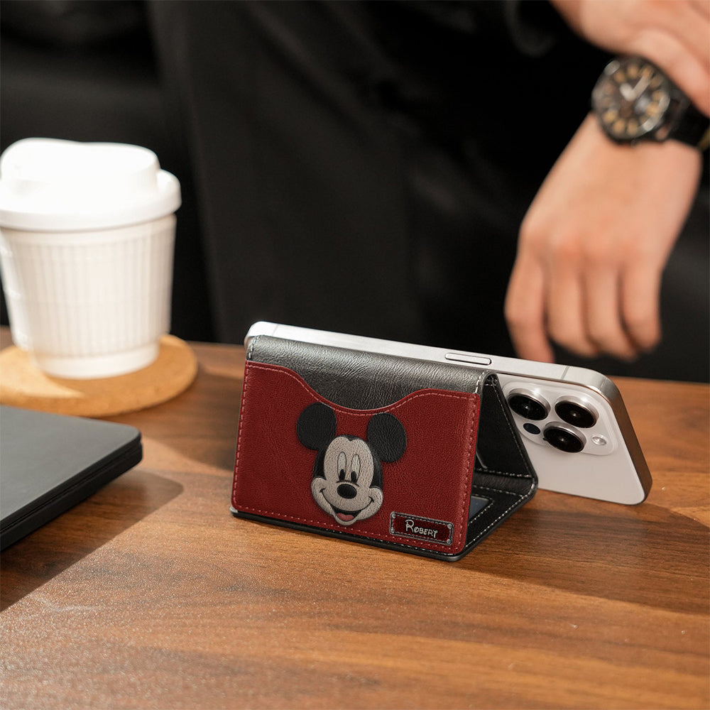 Dream Magic Custom Name - Personalized Mouse Magsafe Wallet