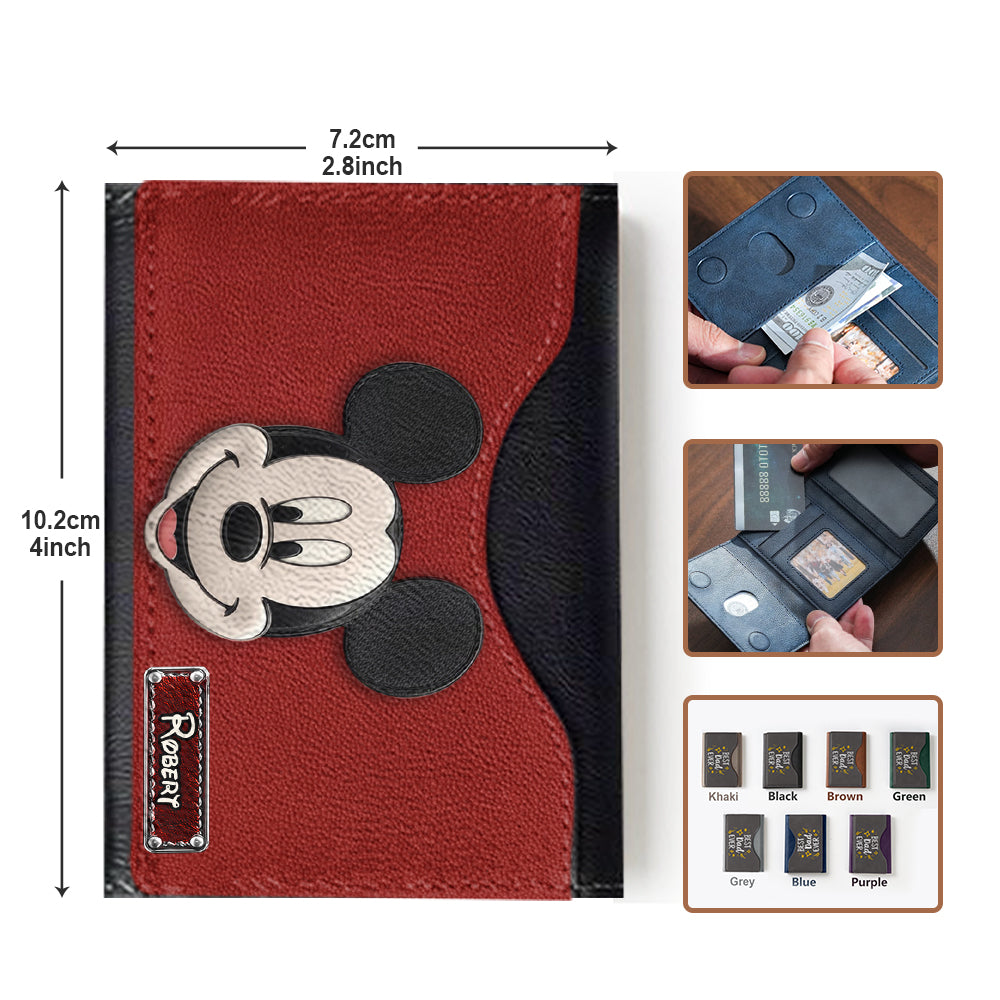 Dream Magic Custom Name - Personalized Mouse Magsafe Wallet