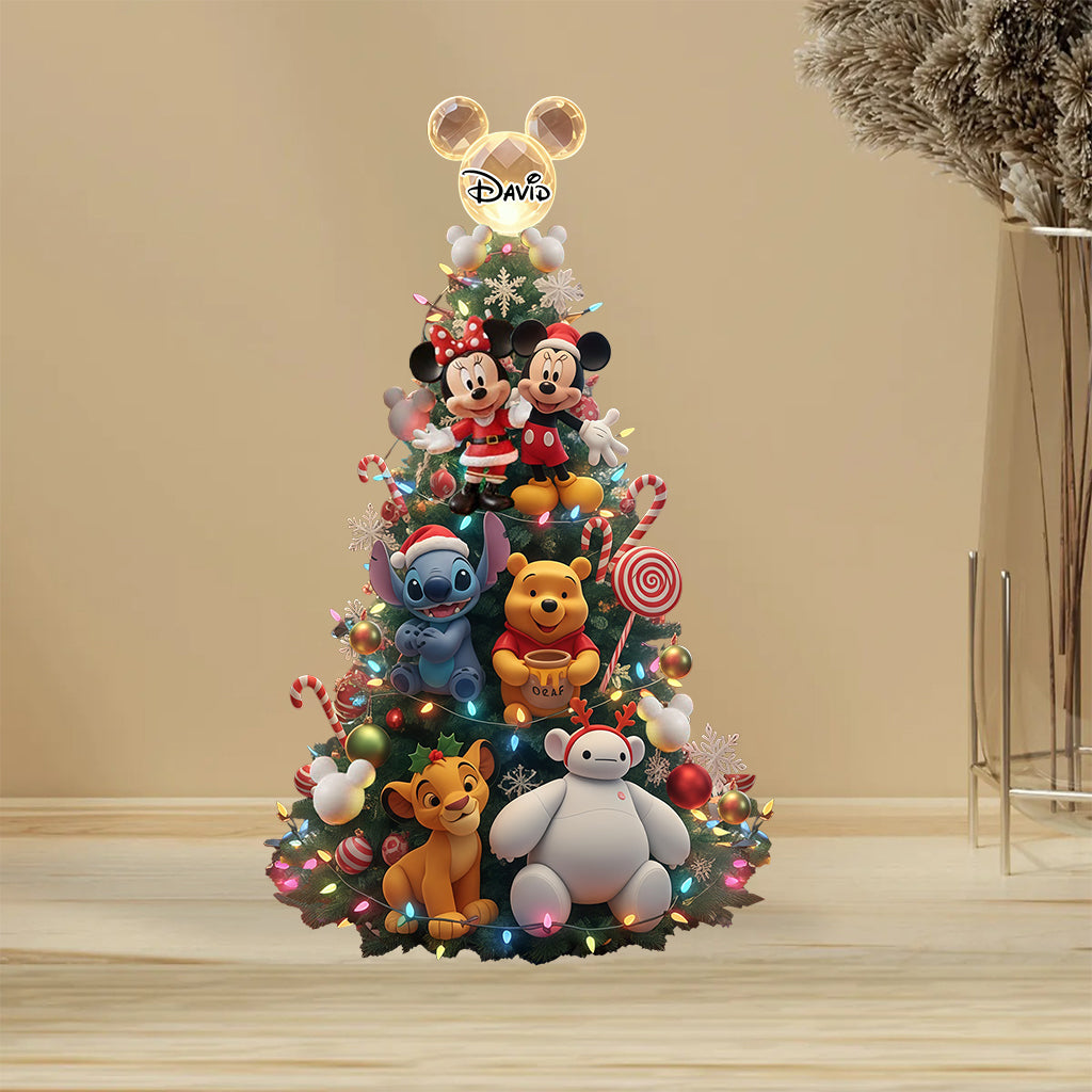 Magical Christmas - Personalized Mouse Custom Shaped Acrylic Plaque