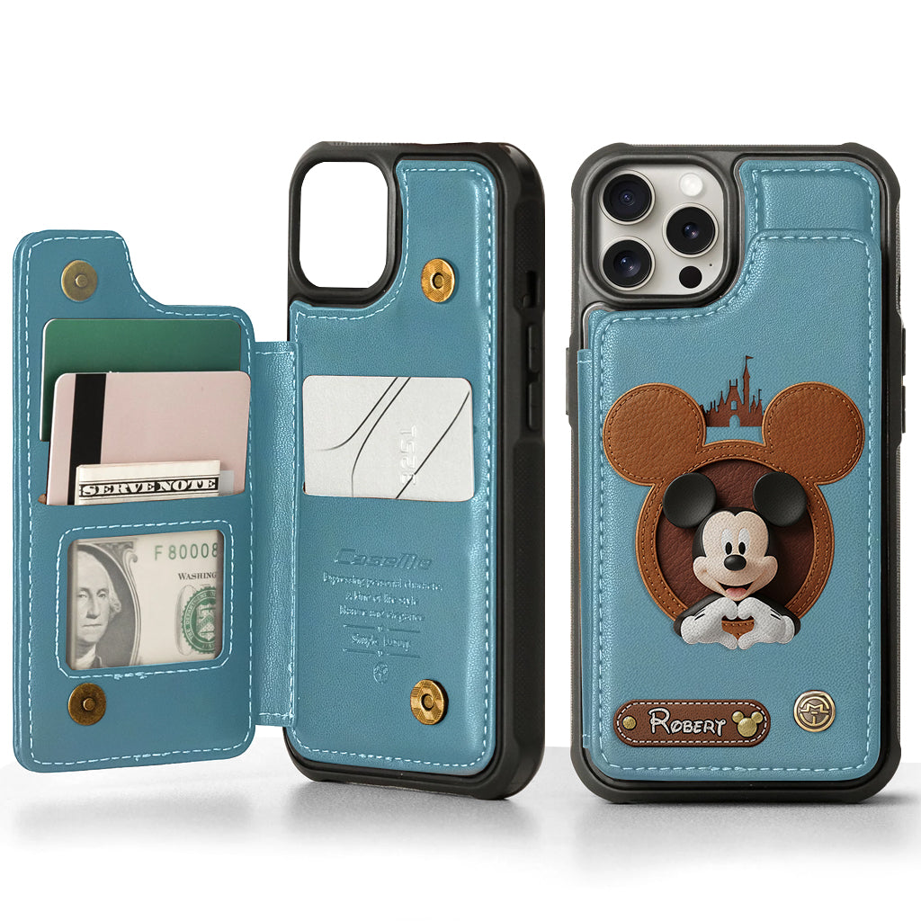 Magical Moments - Personalized Mouse Wallet Phone Case
