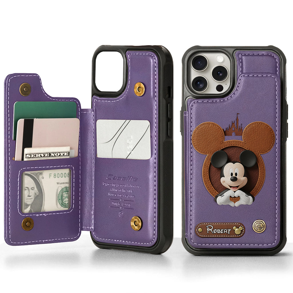 Magical Moments - Personalized Mouse Wallet Phone Case