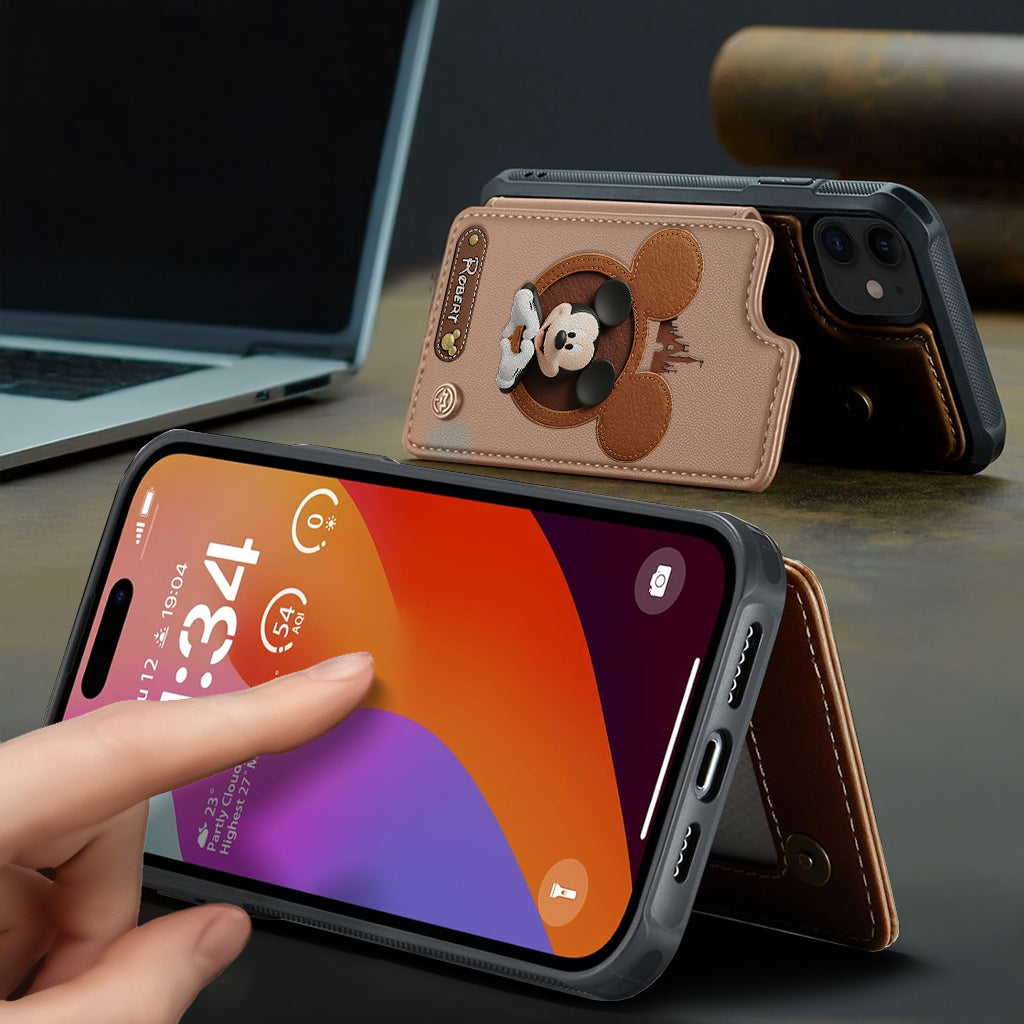 Magical Moments - Personalized Mouse Wallet Phone Case