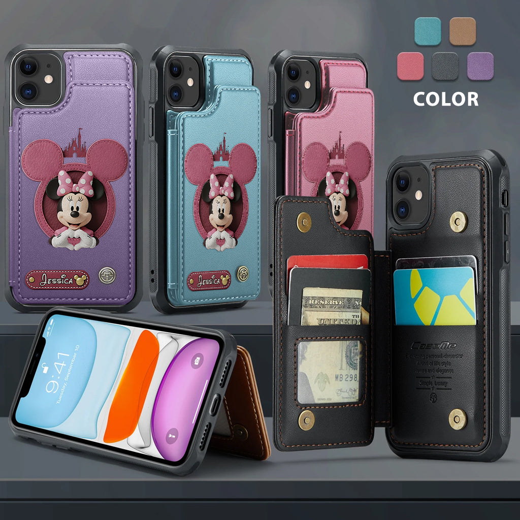 Magical Moments - Personalized Mouse Wallet Phone Case