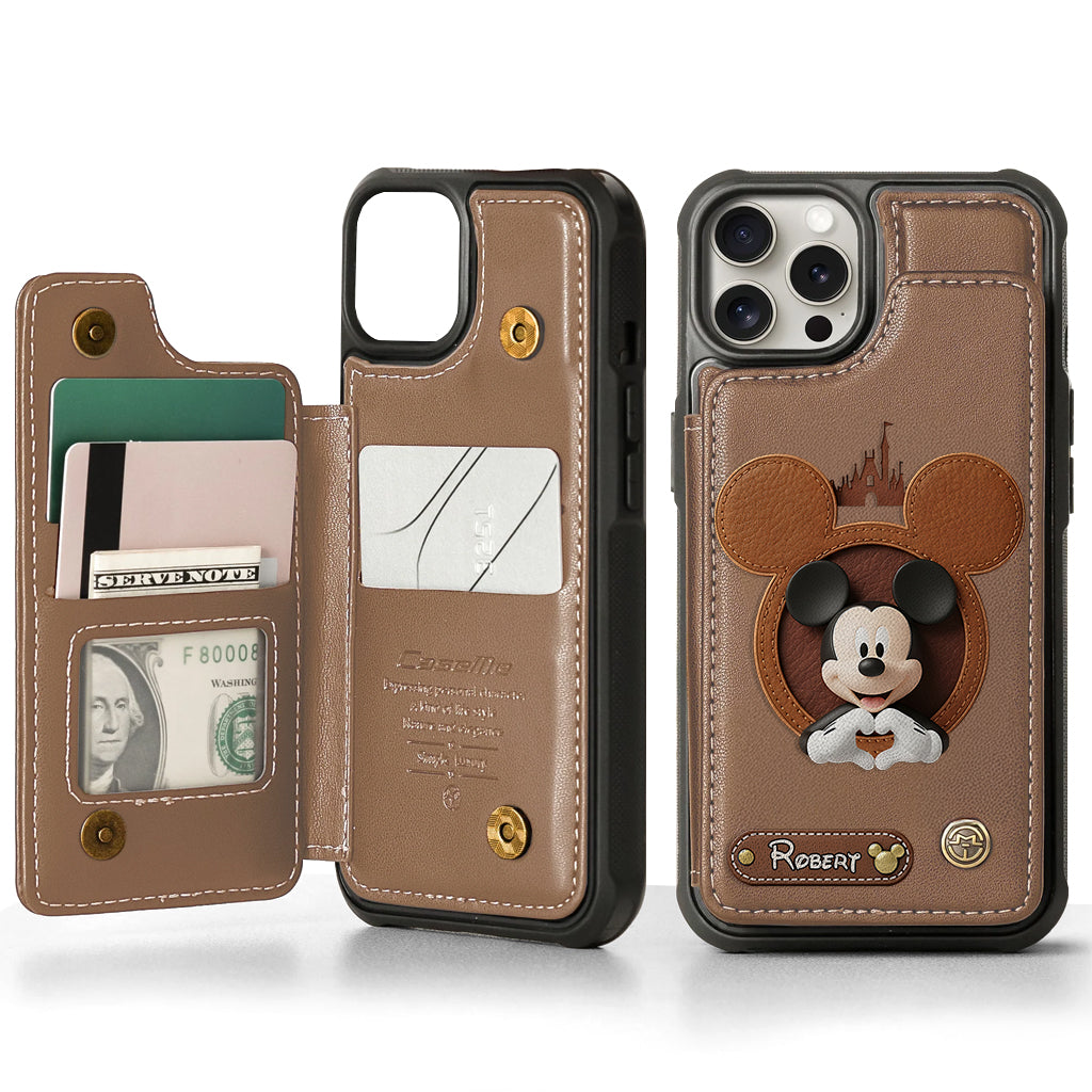Magical Moments - Personalized Mouse Wallet Phone Case