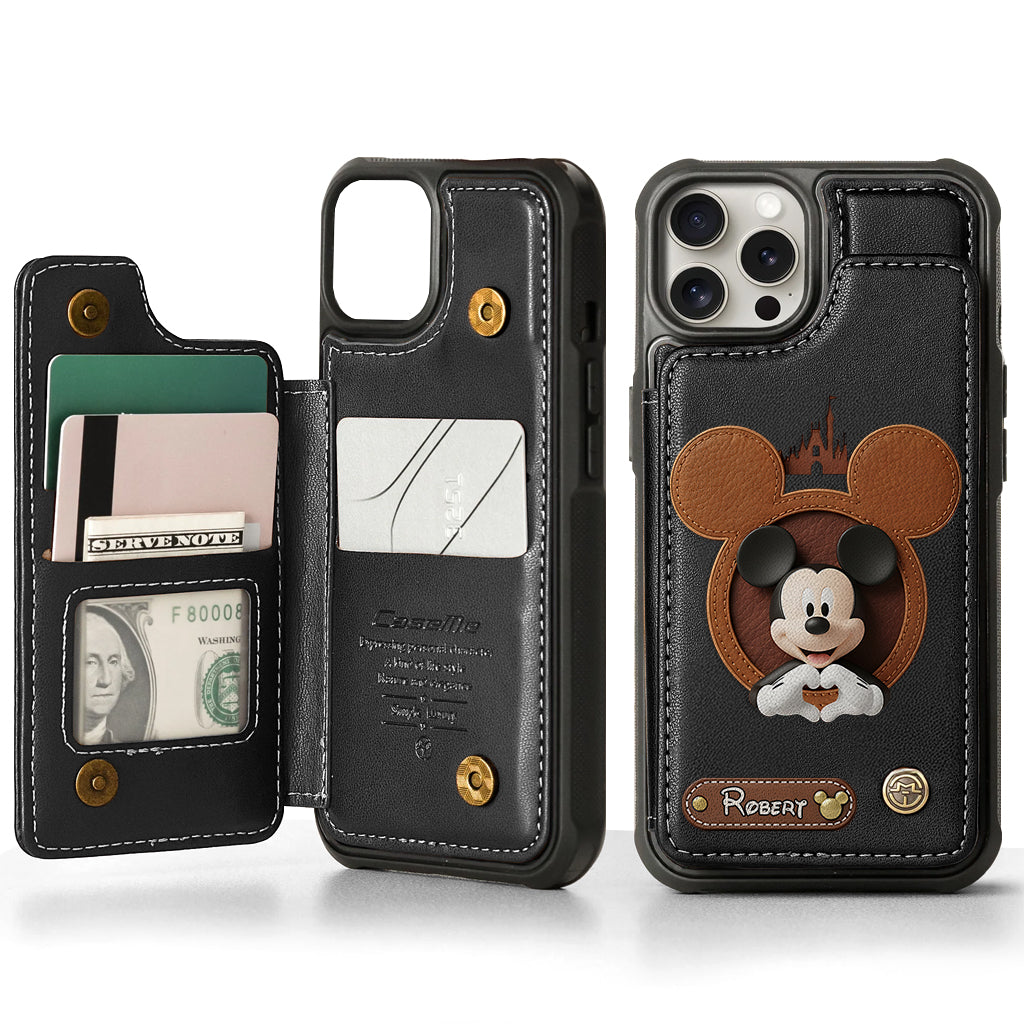 Magical Moments - Personalized Mouse Wallet Phone Case