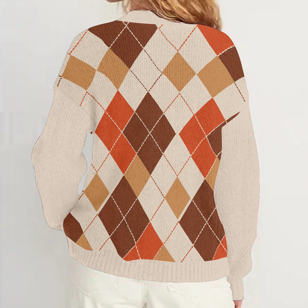 Wonderful Time Of The Year - Personalized Mouse Cardigan Sweater