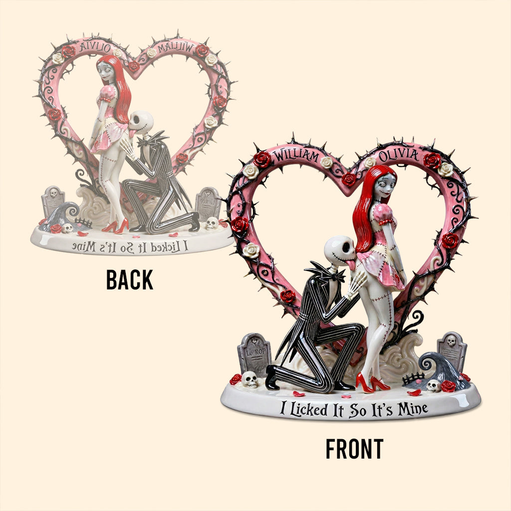 I Licked It So It's Mine - Personalized Nightmare Custom Shaped Acrylic Plaque