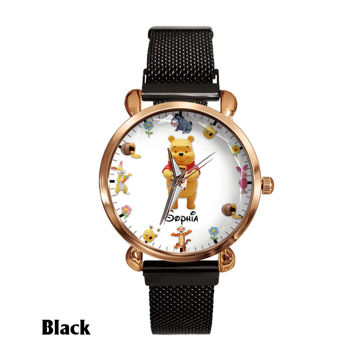 Lovely Honey Bear Pig Tiger - Personalized Mouse Women Hand Watch