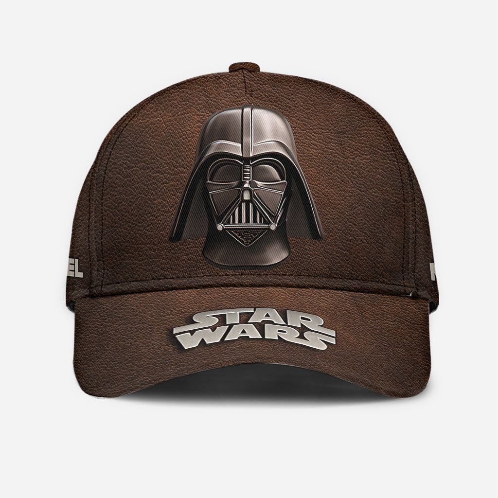 The Black Armored Commander Custom Name - Personalized The Force Classic Cap