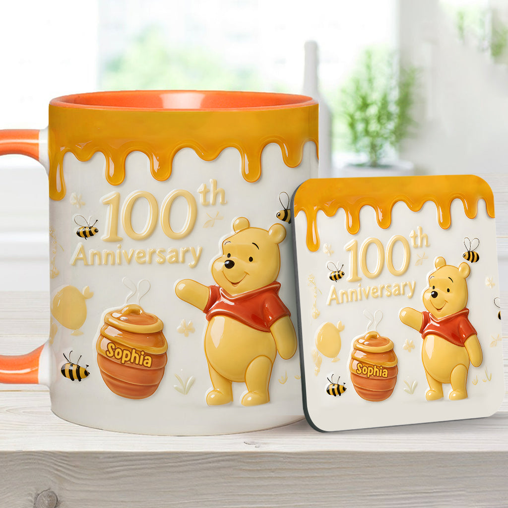Honey Bear 100th Anniversary - Personalized Accent Mug