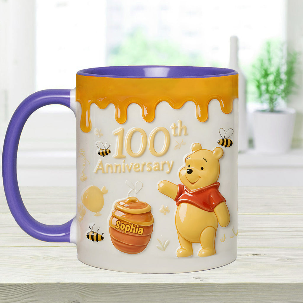 Honey Bear 100th Anniversary - Personalized Accent Mug
