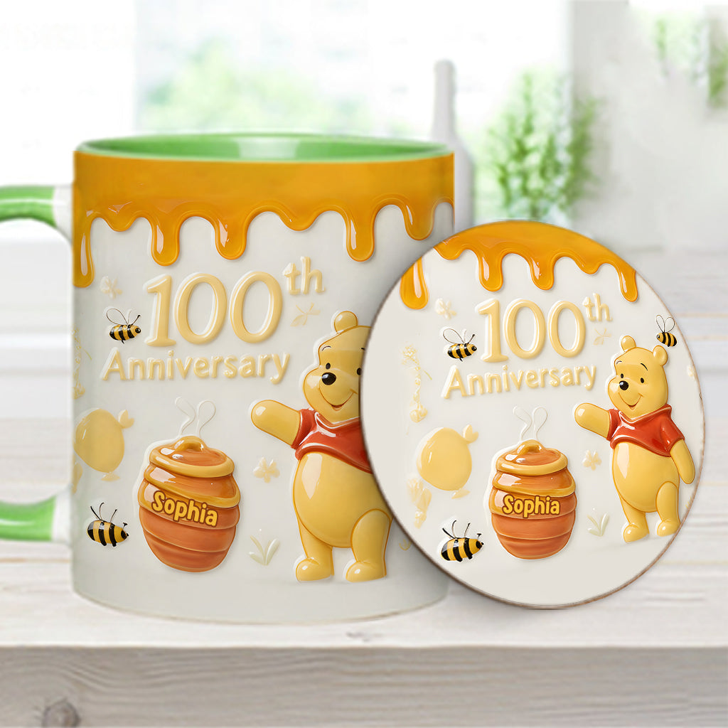 Honey Bear 100th Anniversary - Personalized Accent Mug