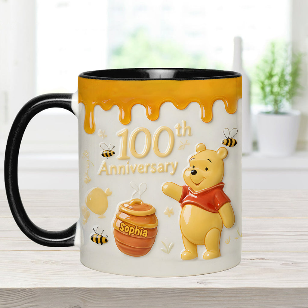Honey Bear 100th Anniversary - Personalized Accent Mug