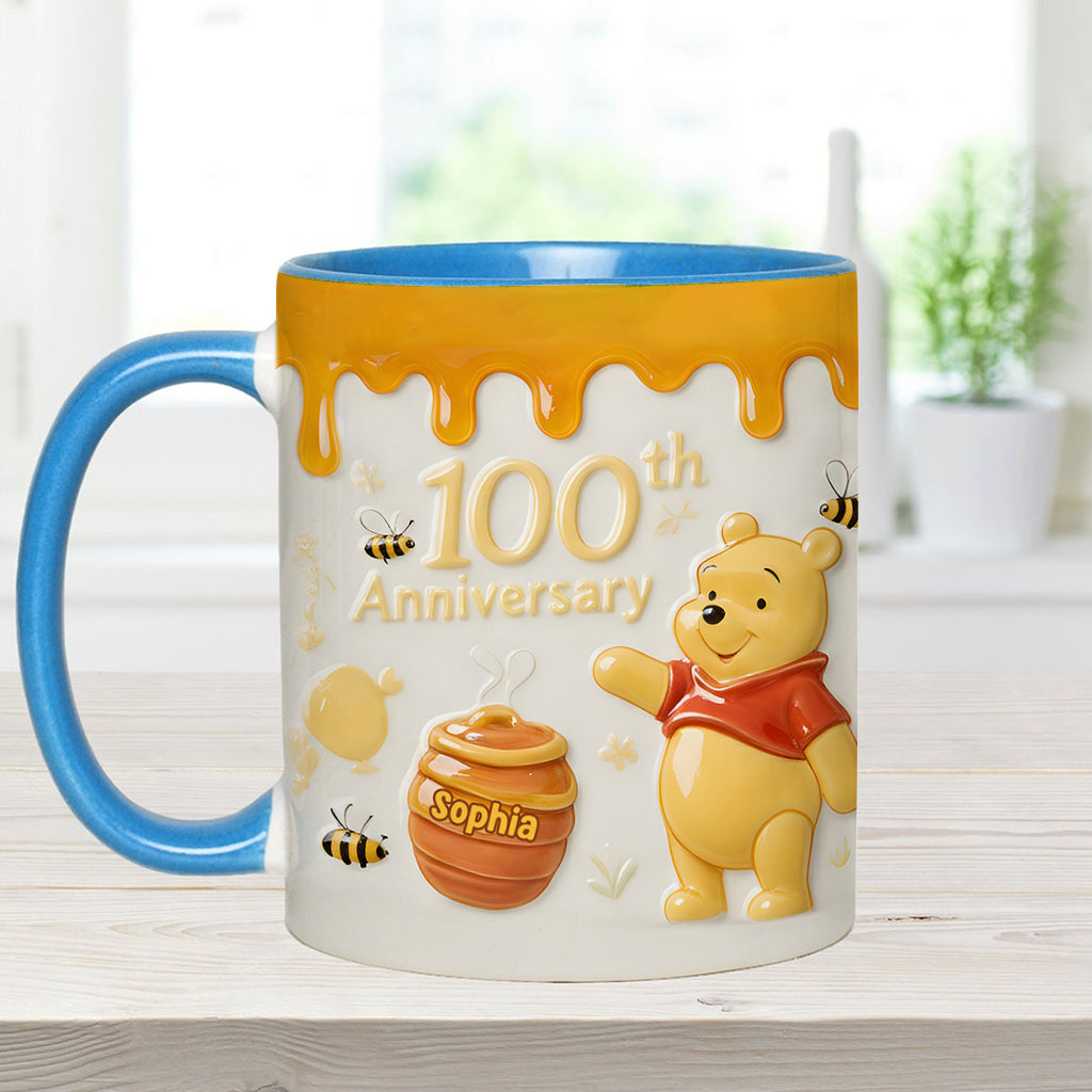Honey Bear 100th Anniversary - Personalized Accent Mug