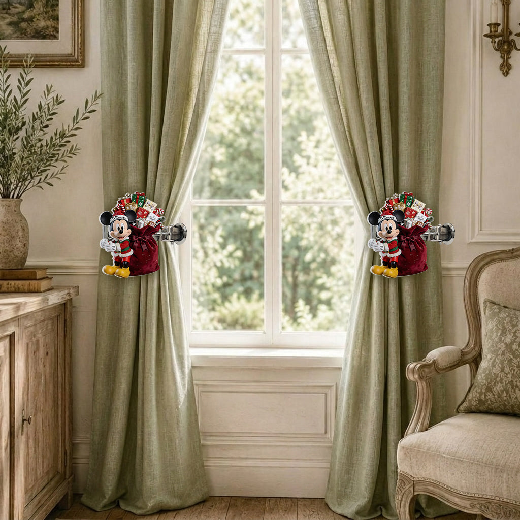 Magical Christmas - Personalized Mouse Curtain Tieback