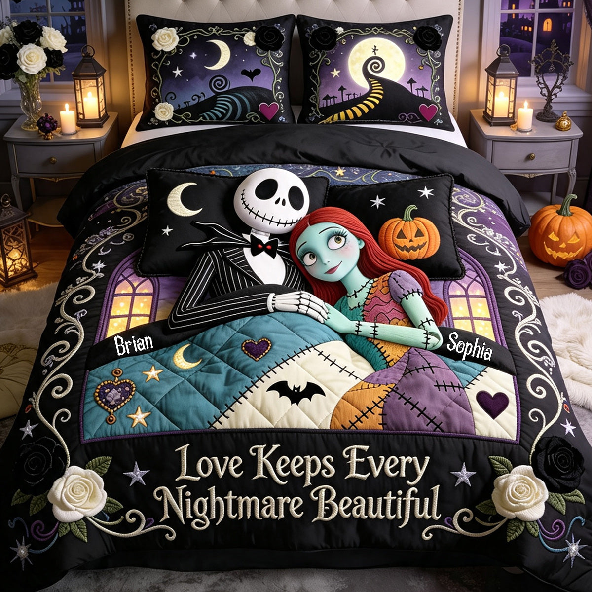 Your Favorite Nightmare - Personalized Nightmare Bedding Set