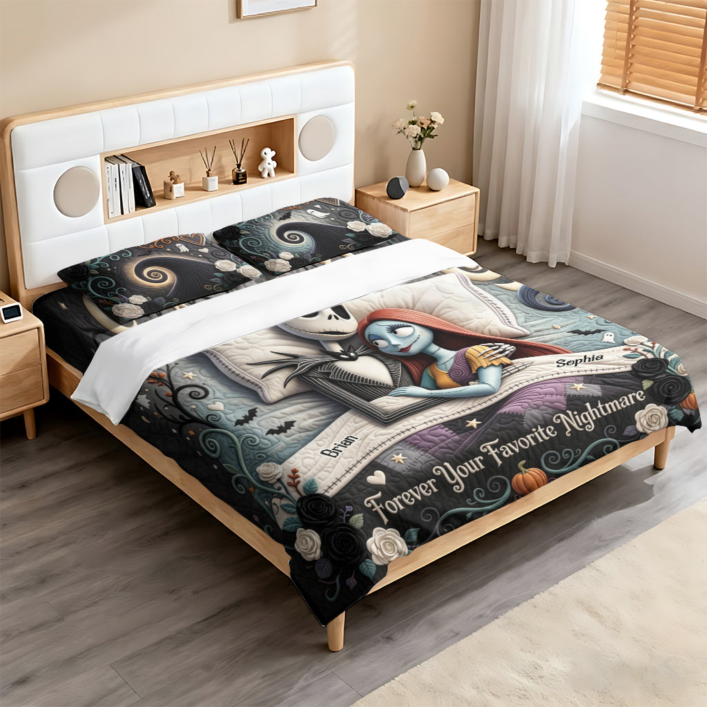 Your Favorite Nightmare - Personalized Nightmare Bedding Set