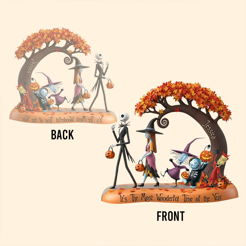 It's The Most Wonderful Time Of The Year - Personalized Nightmare Custom Shaped Acrylic Plaque