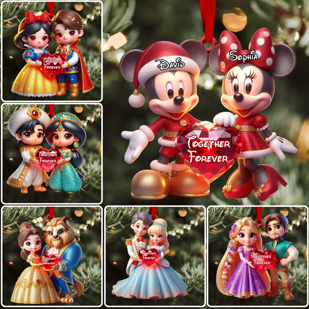 You & Me - Personalized Mouse Ornament