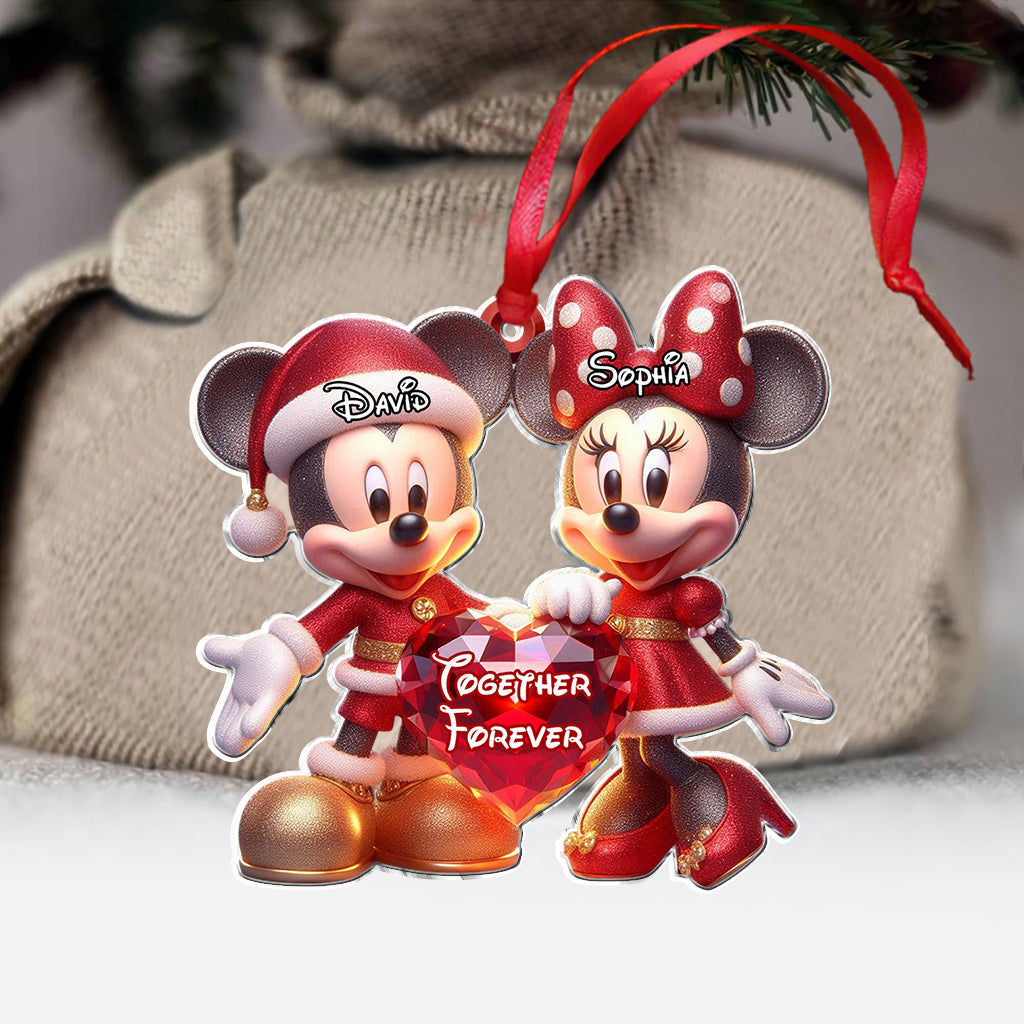 You & Me - Personalized Mouse Ornament