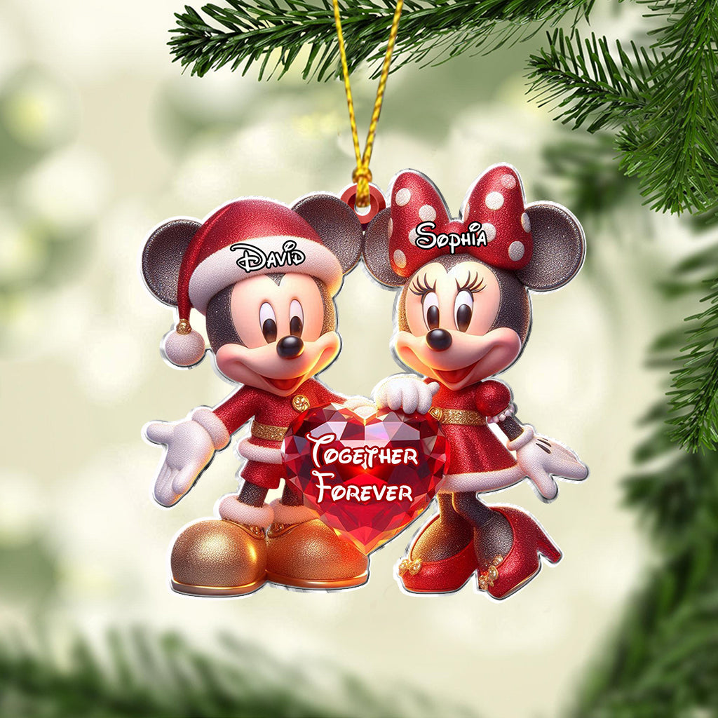 You & Me - Personalized Mouse Ornament
