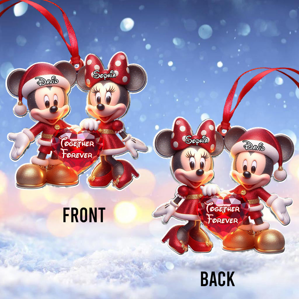 You & Me - Personalized Mouse Ornament