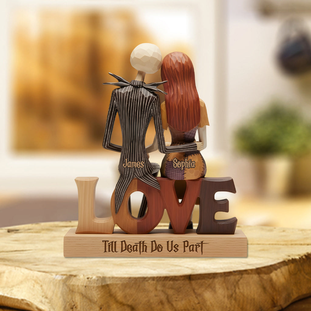 Perfect Gift For Couple - Personalized Nightmare Custom Shaped Acrylic Plaque