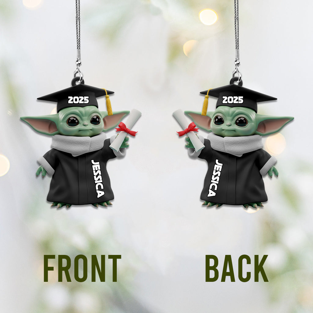 You Da Best - Personalized The Force Car Ornament