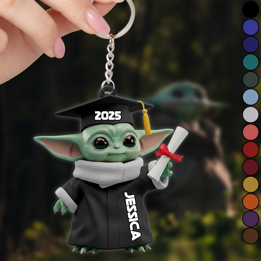 You Da Best - Personalized The Force Keychain