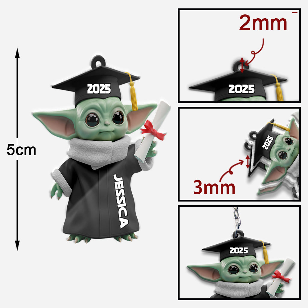 You Da Best - Personalized The Force Keychain