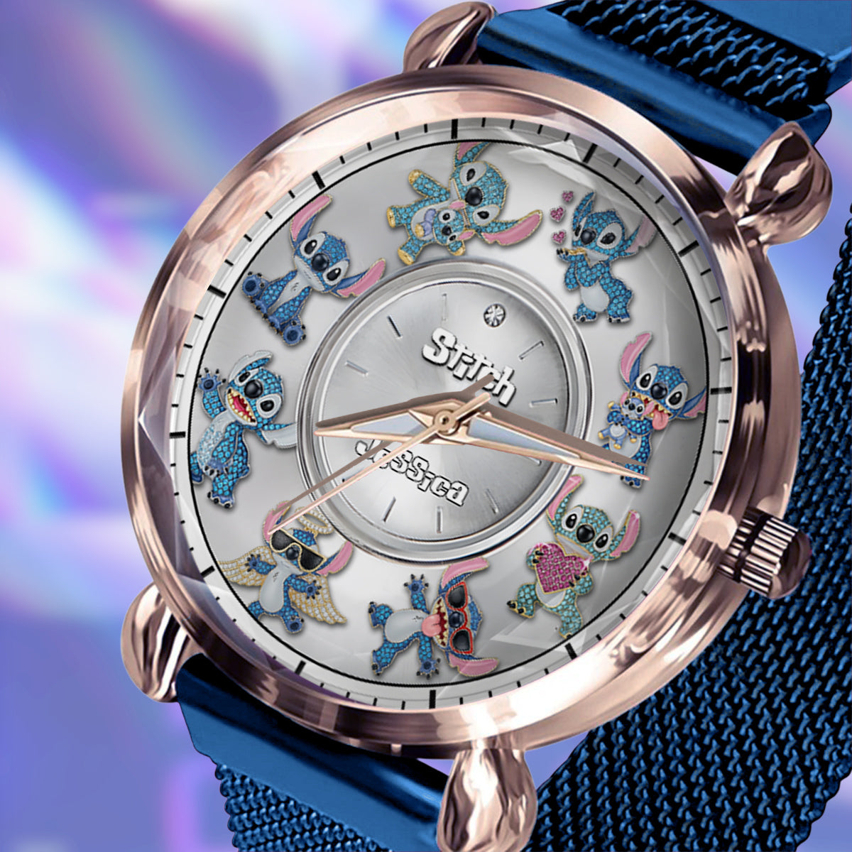 Blue Ohana Friend - Personalized Ohana Women Hand Watch