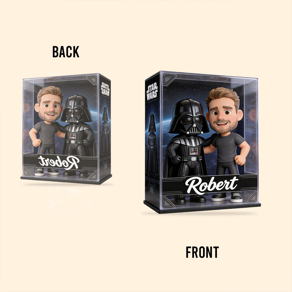 Custom Any Photo - Personalized The Force Custom Shaped Acrylic Plaque