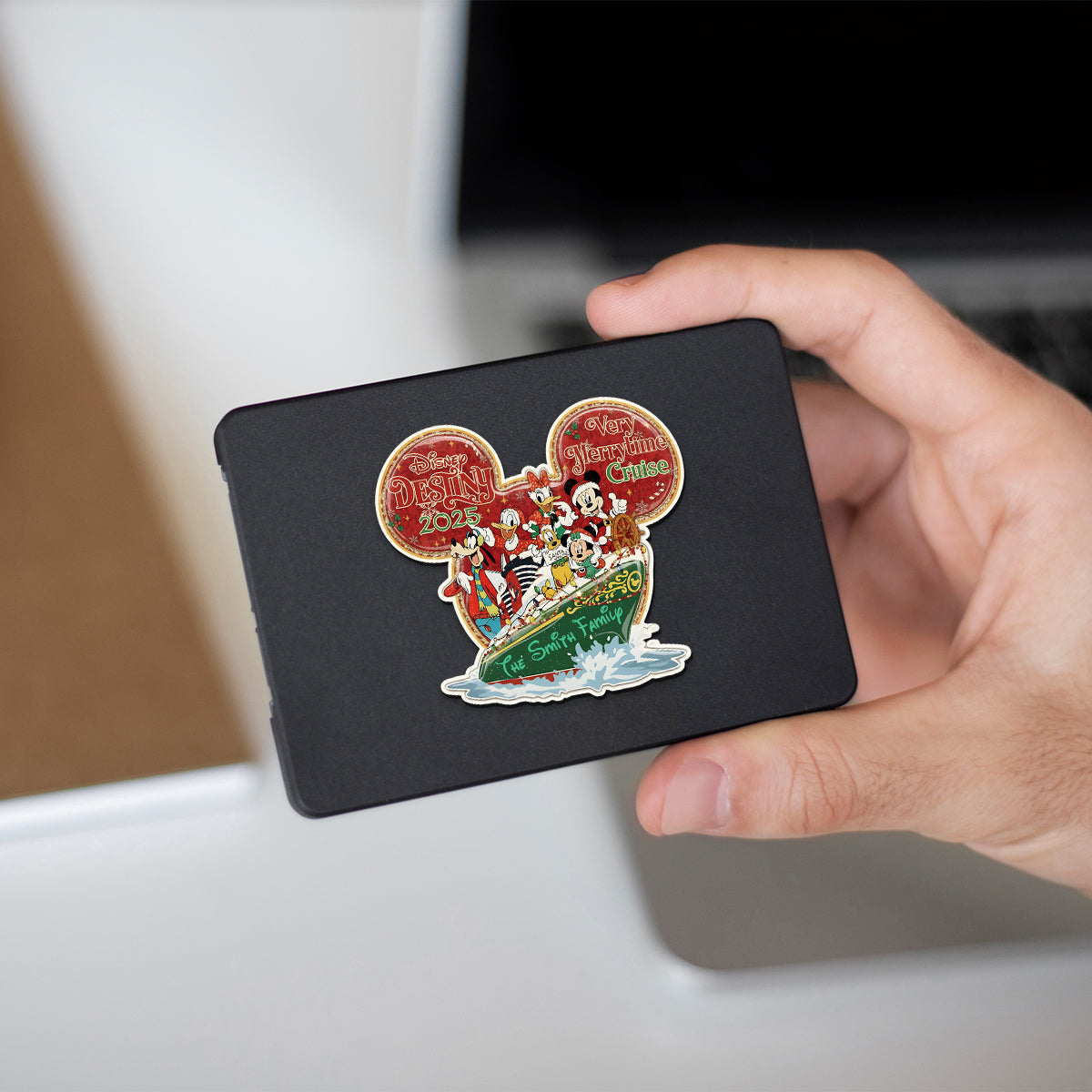 Mickey & Friends Family Trip Cruise - Very Merrytime Cruise - Personalized Mouse Magnet